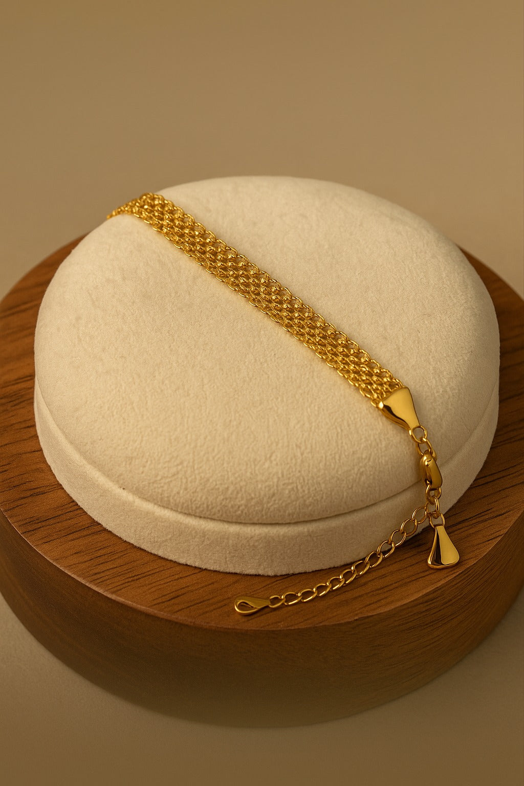 Golden Net Bracelet